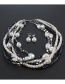 Fashion White Multi-layer Deisgn Jewelry Sets