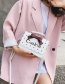 Fashion Pink Bowknot Shape Decorated Bag