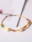 Fashion Multi-color Shell Shape Decorated Anklet