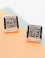 Fashion Silver Color Wing Shape Decorated Earrings ( 8 Pcs )