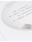 Fashion Silver Color Circular Ring Shape Decorated Necklace