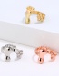 Fashion Gold Color Foot Shape Decorated Ring