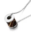 Fashion Coffee Bead Decorated Necklace