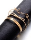 Fashion Silver Color Bowknot Shape Decorated Bracelet (3 Pcs)