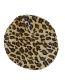 Fashion Brown+yellow Leopard Pattern Decorated Hat