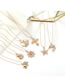 Elegant Gold Color Starfish Pendant Decorated Simple Necklace