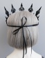 Fashion Black Crown Shape Design Hair Accessories