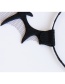 Fashion Black Bat Shape Decorated Hairband