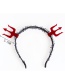 Fashion Red Pure Color Decorated Hairband