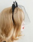 Fashion Black Swan Shape Decorated Hair Accessories
