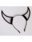 Fashion Black Horn Shape Design Hairband