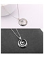 Fashion Silver Color Heart Pattern Decorated Necklace