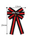 Fashion Black+red Bee Shape Decorated Bowknot Brooch
