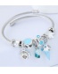 Fashion Blue Multi-element Design Bracelet