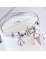 Fashion Pink Multi-element Design Bracelet