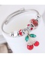Fashion Red Cherry Shape Decorated Bracelet