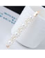 Fashion Gold Color+white Full Pearl Decorated Hair Clip