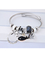 Fashion White Fish Shape Decorated Multi-element Bracelet
