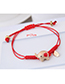 Fashion Red Rabbit Shape Decorated Bracelet