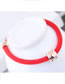 Fashion Red Pig Shape Decorated Bracelet