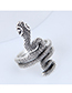 Fashion Silver Snake Ring

