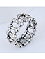 Fashion Silver Chain Ring

