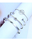 Fashion Silver Life Tree Four-piece Bracelet
