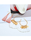 Fashion Gold Metal Multi-piece Earrings