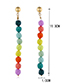 Fashion Color Colorful Earrings