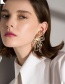 Fashion Gold Color Hollow Out Deisgn Butterfly Shape Earrings