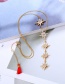 Fashion Gold Color Starfish Shape Decorated Necklace