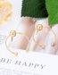 Fashion Silver Color Pure Color Decorated Earrings