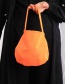 Fashion Orange Pumpkin Shape Design Cosplay Bag