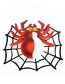 Fashion Red+black Spider Shape Design Cosplay Props