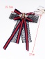 Fashion Red+black Bee Shape Decorated Bowknot Brooch