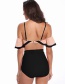Sexy Black Off-the Shoulder Design Swimwear(2pcs)