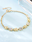 Fashion Gold Color Tortoise Shape Decorated Bracelet