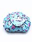 Fashion Green Flamingo Pattern Decorated Cosmetic Bag