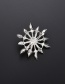 Fashion Silver Color+yellow Flower Shape Decorated Brooch