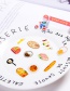 Fashion Multi-color Food Pattern Decorated Sticker