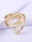 Fashion Gold Color Geometric Shape Decorated Pure Color Bracelet