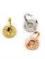 Fashion Gold Color Letter P Shape Decorated Ring