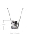 Fashion Silver Color Round Shape Decorated Simple Necklace