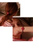 Fashion Red Capsule Shape Design Hairband
