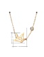 Fashion Gold Color Crane Shape Decorated Necklace