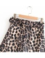 Fashion Leopard Leopard Pattern Decorated Skirt