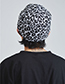 Fashion Gray Leopard Pattern Decorated Hat