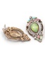 Fashion Multi-color Waterdrop Shape Decorated Earrings