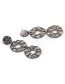 Fashion Gray Pure Color Decorated Earrings