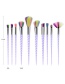 Fashion Multi-color Color-matching Decorated Makeup Brush(10pcs)
